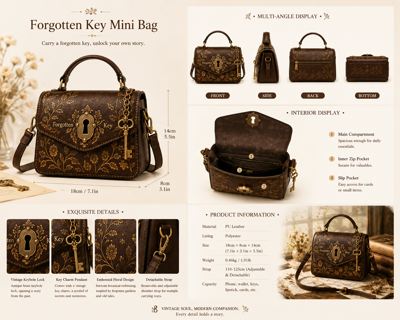 Forgotten Key Mini Bag