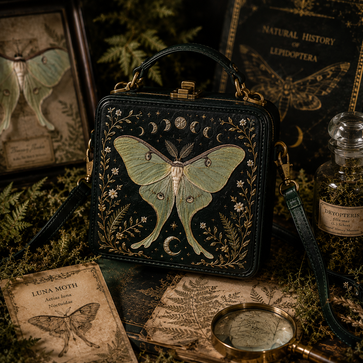 Moon Moth Mini Bag