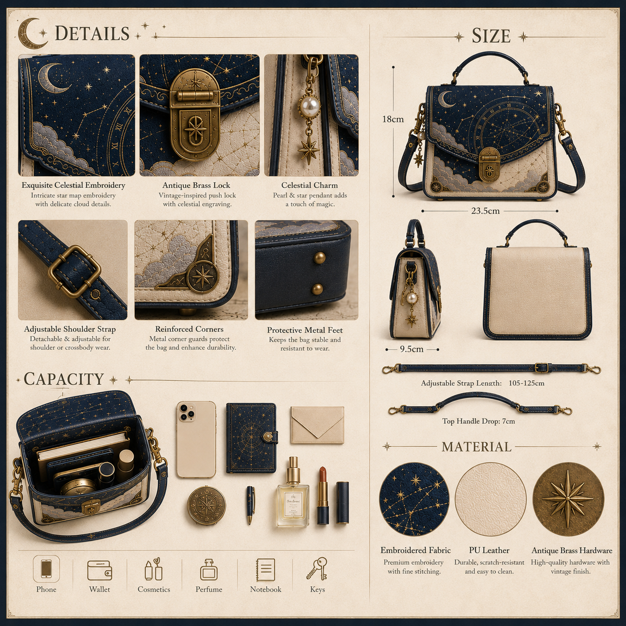 Celestial Observatory Bag