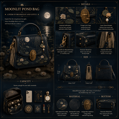 Moonlit Pond Bag