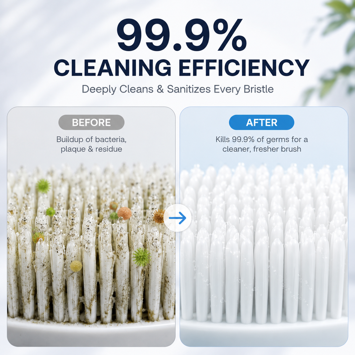 🦷 UV Toothbrush Sanitizer – Kill 99.9% of Germs, Naturally
